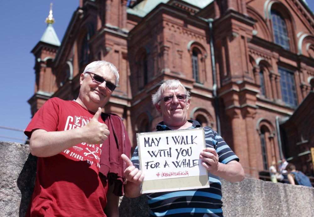 Two men from Bayern at Uspenski Cathedral