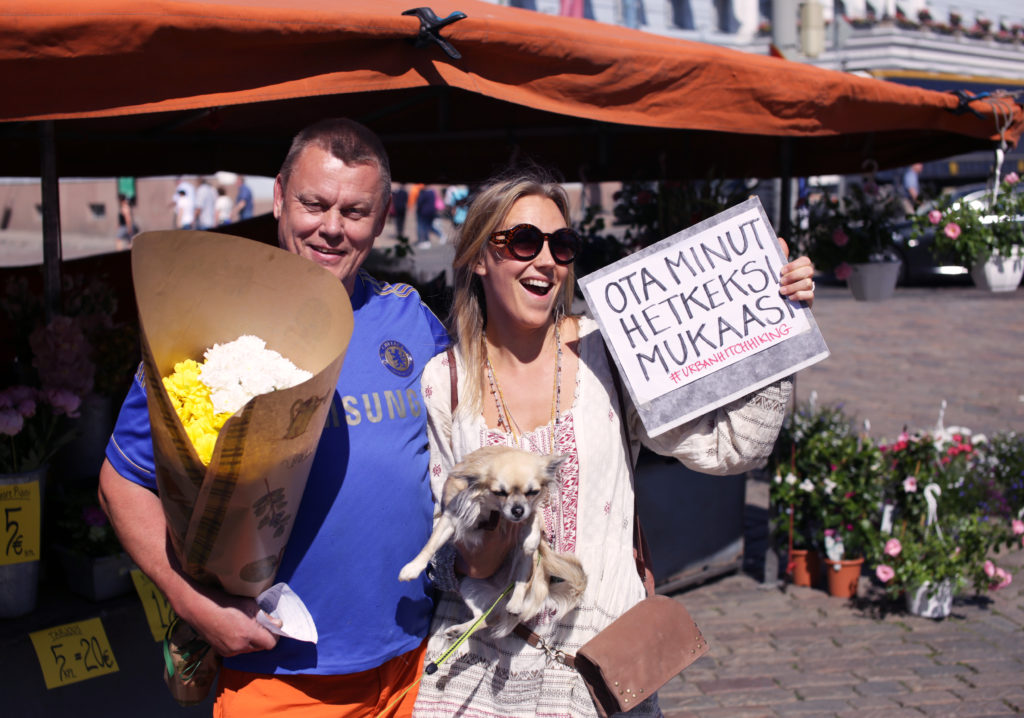 Urban hitchhiking in Helsinki