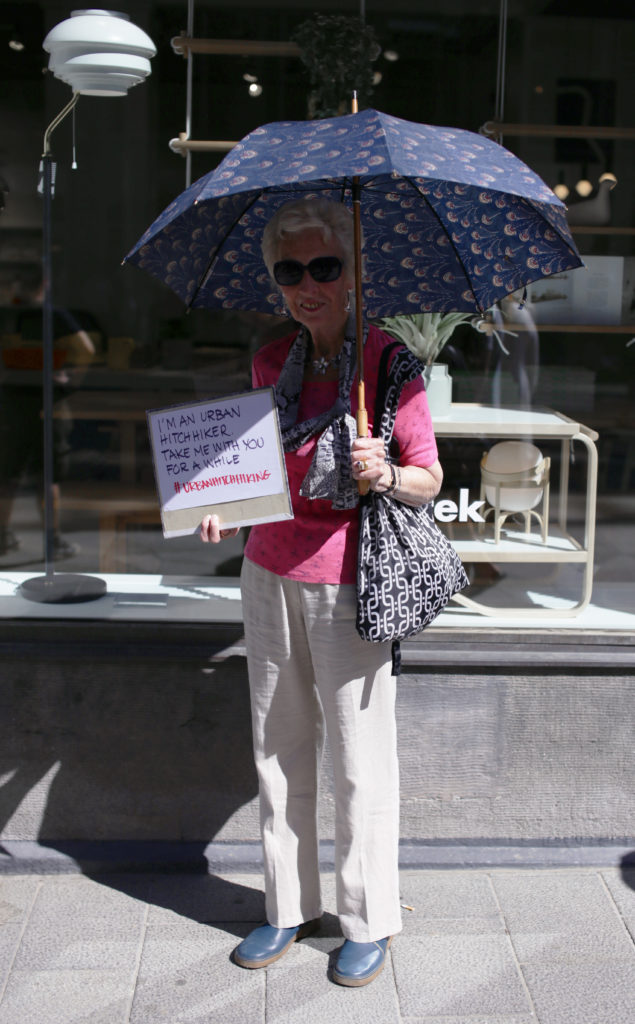 Urban hitchhiking in Helsinki
