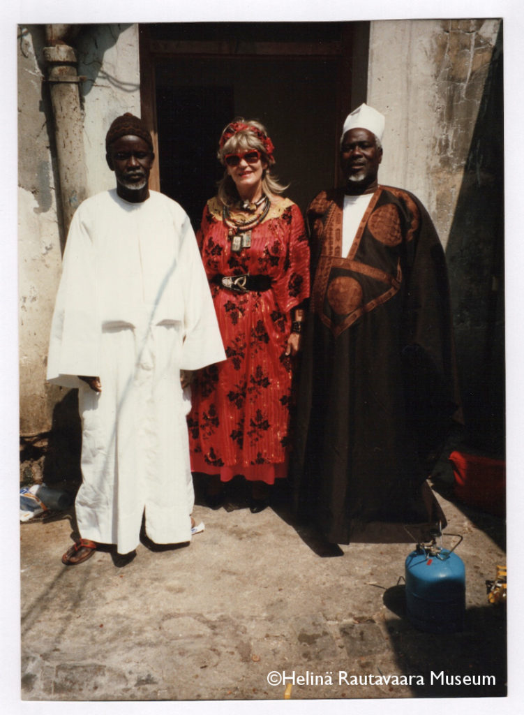 Helinä Rautavaara in Senegal or Nigeria