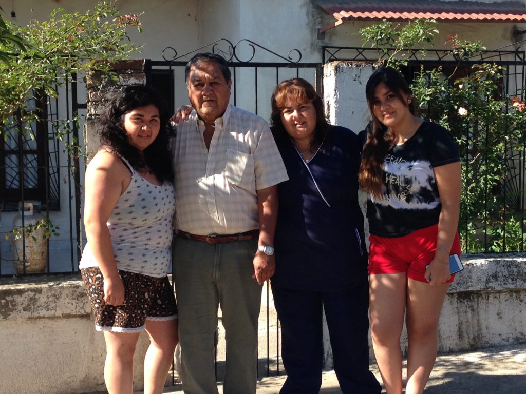 Family Gonzalez en la Valle Calchaquí