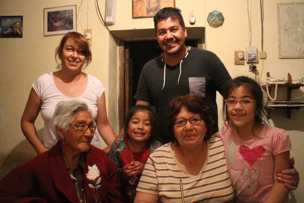 Family Gonzalez en la Valle Calchaquí