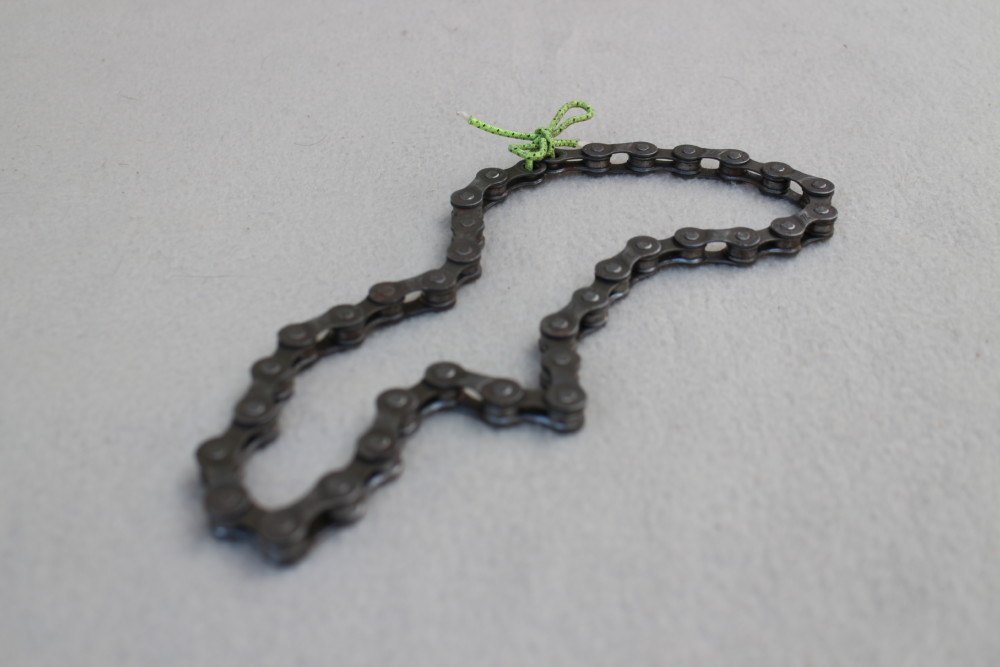 Bicycle chain necklace