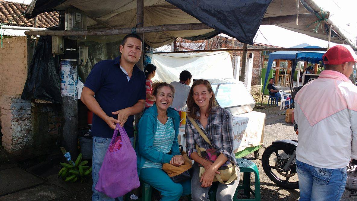 Mondomo market in Cauca Colombia