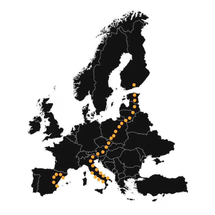 Latin America Cycling Route: Strangerless Family